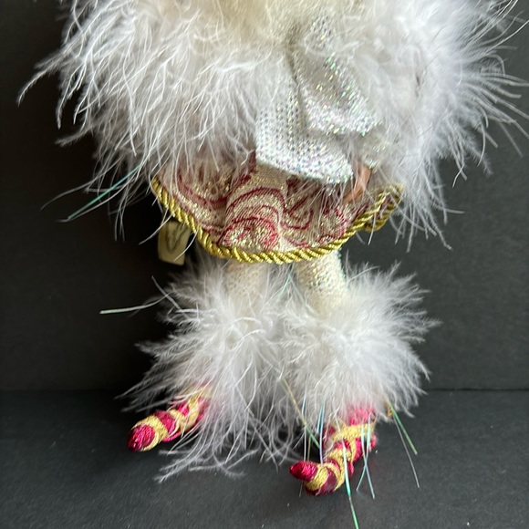Mark Roberts Collection Winter Frost Snowflake Feathered Christmas Fairy 12”H - Picture 15 of 16